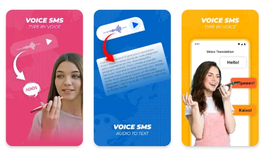 Voice typing – Easily dictate text on the go G001