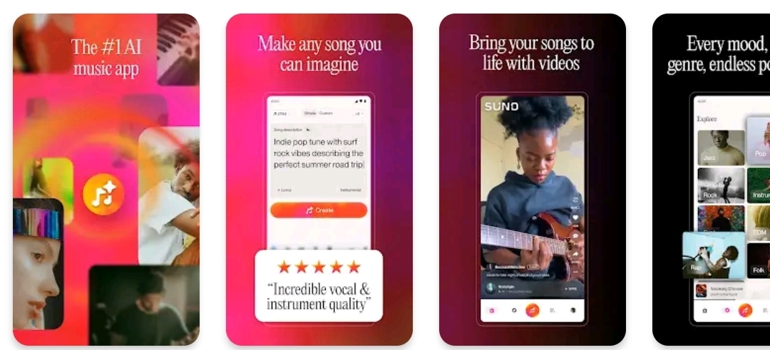 AI music maker & song generator SAi