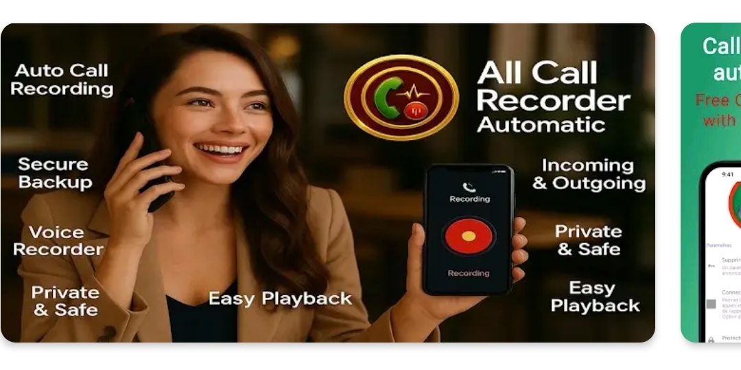 call recorder, call recorder automatic CR7
